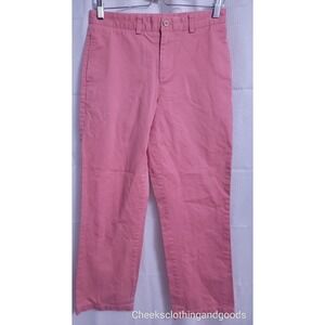 Vineyard Vines Pink Straight Leg Chinos Preppy Golf Pants Womens size 18 Plus